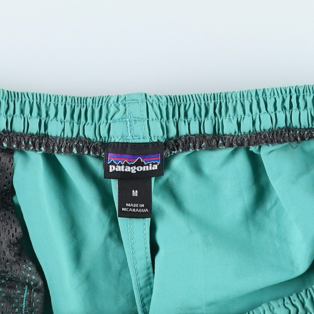 Patagonia Baggies Long 7-inch Swim Shorts (58034SP20) - Men's Size M (approx.) Nylon Emerald green Vintage Second Hand