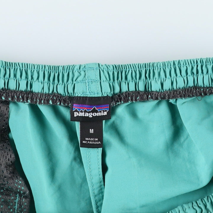 Patagonia Baggies Long 7-inch Swim Shorts (58034SP20) - Men's Size M (approx.) Nylon Emerald green Vintage Second Hand