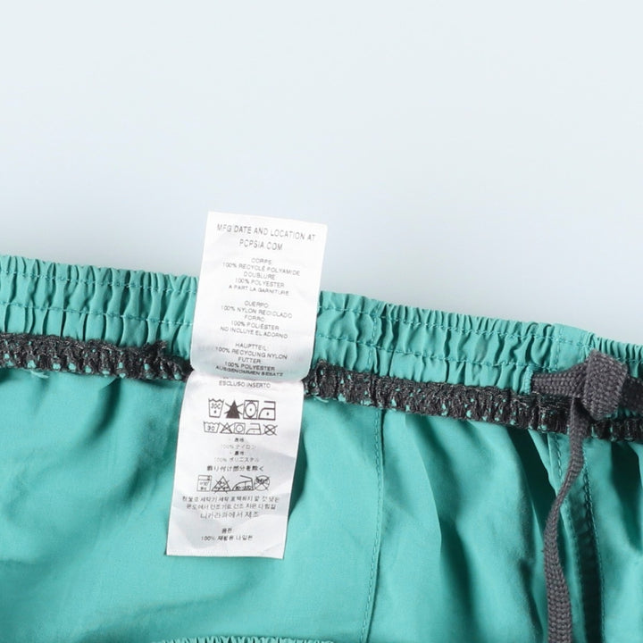 Patagonia Baggies Long 7-inch Swim Shorts (58034SP20) - Men's Size M (approx.) Nylon Emerald green Vintage Second Hand