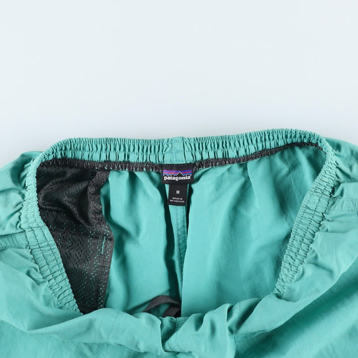 Patagonia Baggies Long 7-inch Swim Shorts (58034SP20) - Men's Size M (approx.) Nylon Emerald green Vintage Second Hand