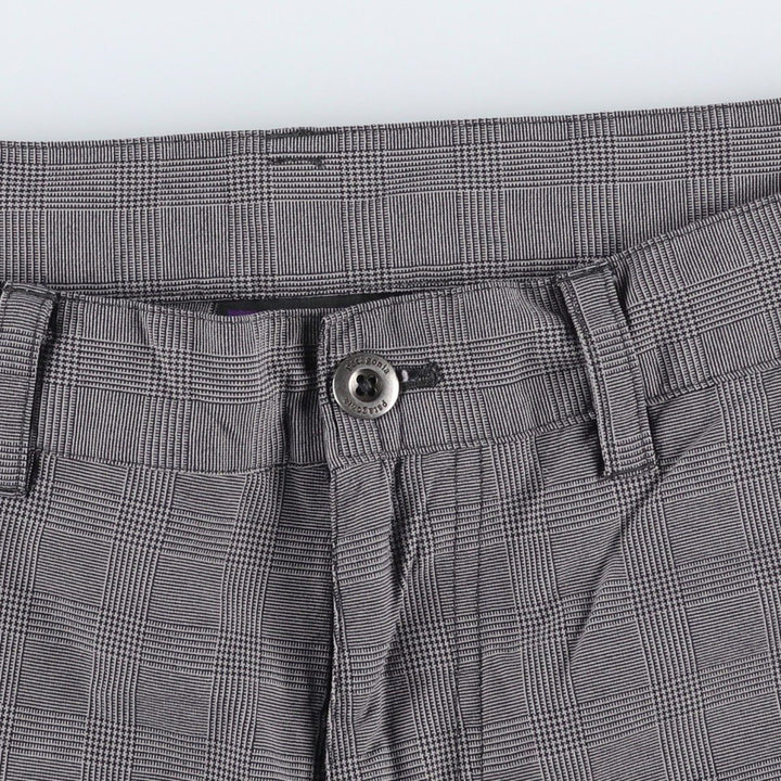 Patagonia 57730SP11 Check Pattern Nylon Shorts (Men's W37 equivalent) Nylon gray type Vintage Second Hand