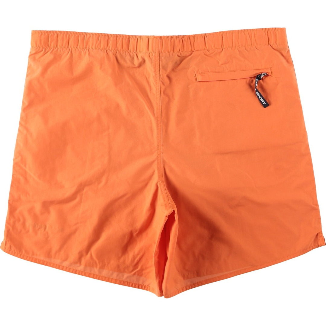 Ralph Lauren POLO SPORT swim shorts, men's size M (approx.) Nylon orange type Vintage Second Hand