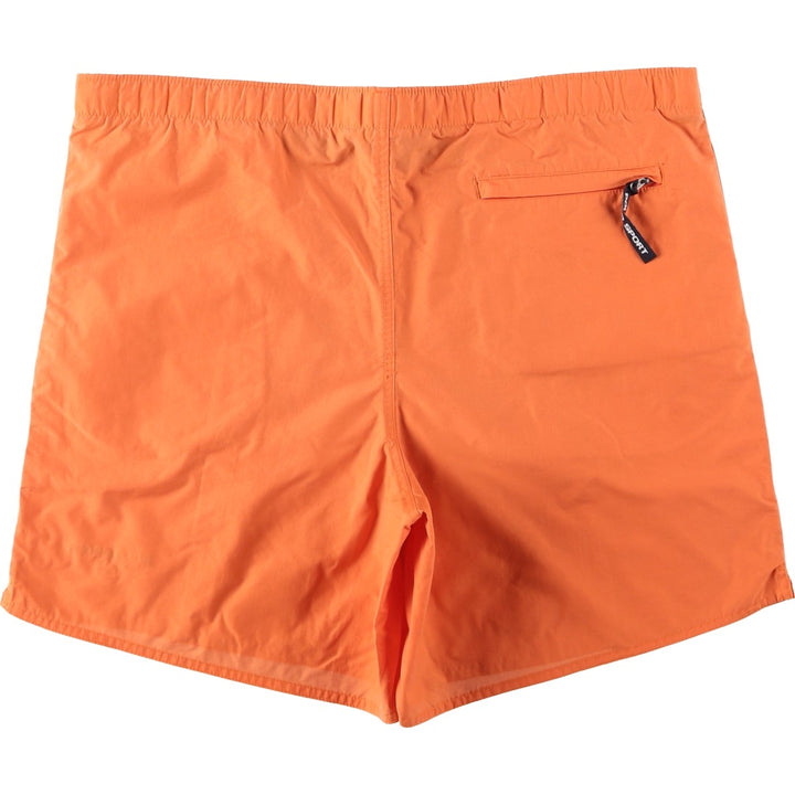 Ralph Lauren POLO SPORT swim shorts, men's size M (approx.) Nylon orange type Vintage Second Hand