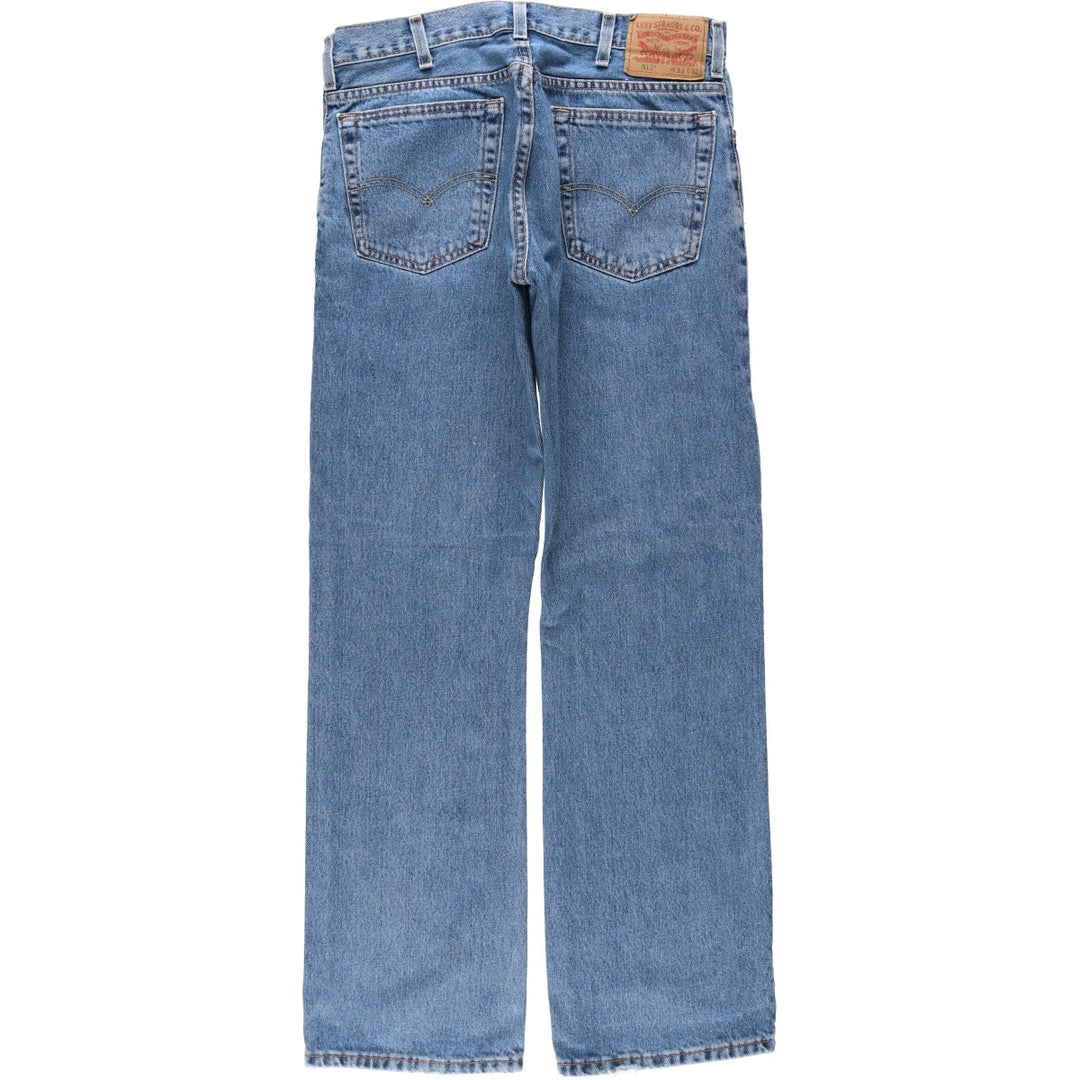 Levi's 517 Bootcut Denim Pants for Men, W33 equivalent cotton blue type Vintage Second Hand