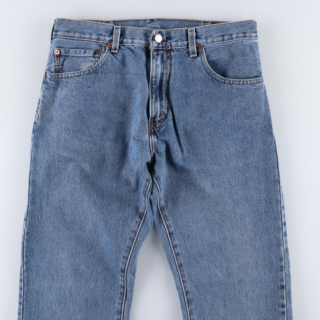 Levi's 517 Bootcut Denim Pants for Men, W33 equivalent cotton blue type Vintage Second Hand