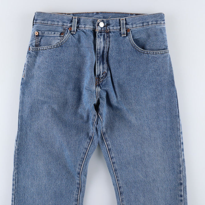 Levi's 517 Bootcut Denim Pants for Men, W33 equivalent cotton blue type Vintage Second Hand