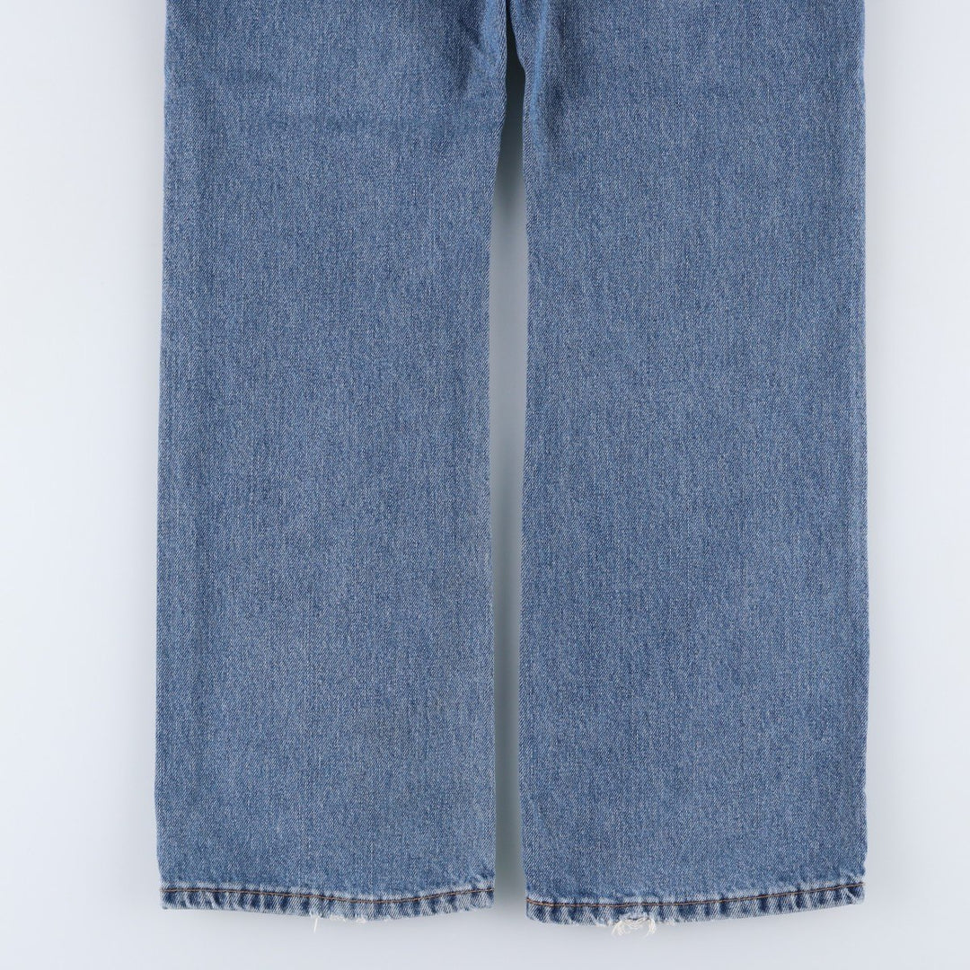 Levi's 517 Bootcut Denim Pants for Men, W33 equivalent cotton blue type Vintage Second Hand
