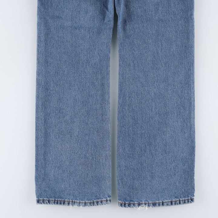 Levi's 517 Bootcut Denim Pants for Men, W33 equivalent cotton blue type Vintage Second Hand