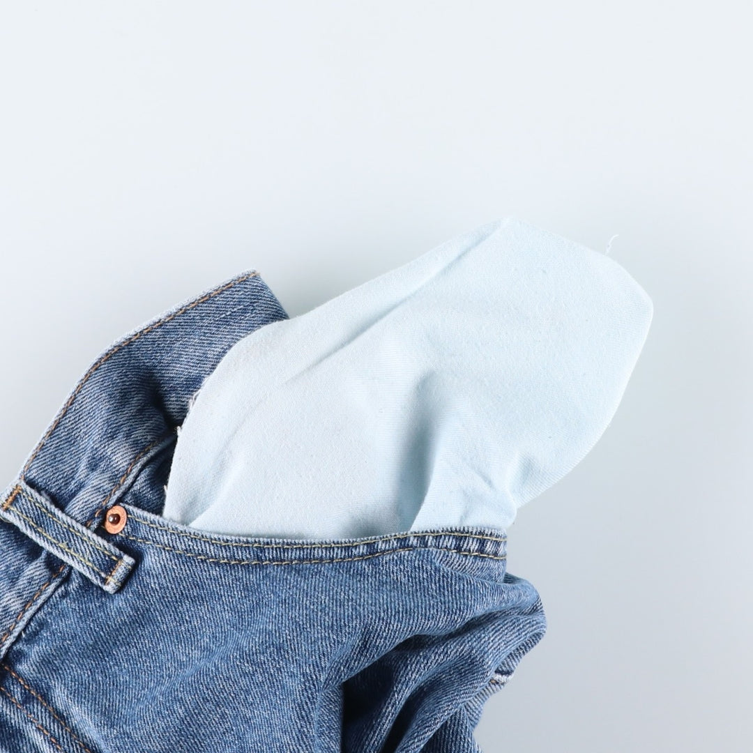 Levi's 517 Bootcut Denim Pants for Men, W33 equivalent cotton blue type Vintage Second Hand