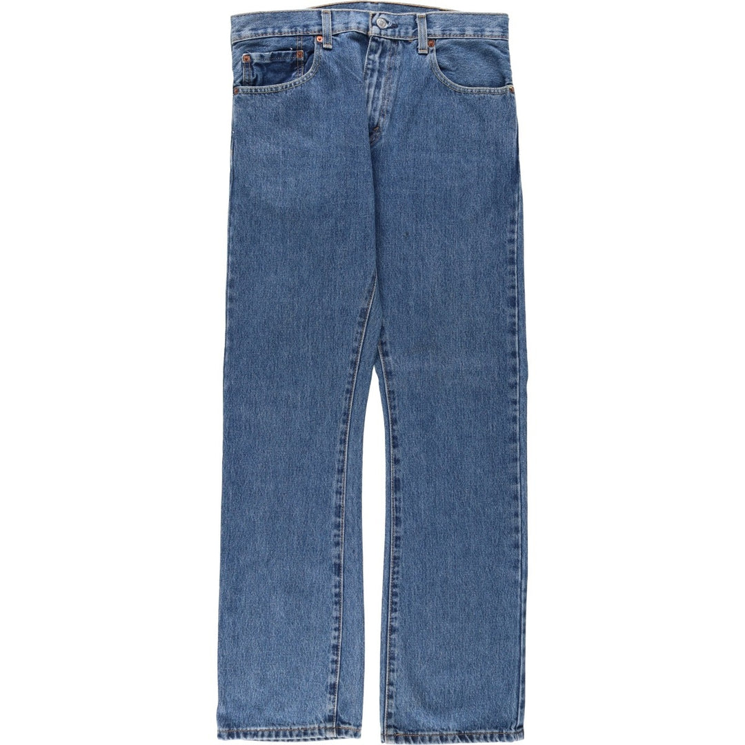 Levi's 517 Bootcut Denim Pants for Men, W33 equivalent cotton blue type Vintage Second Hand