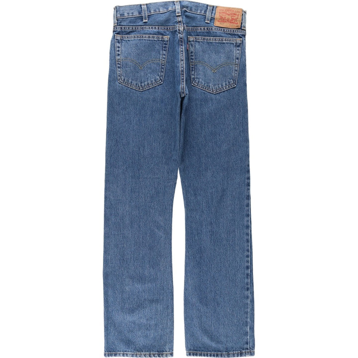 Levi's 517 Bootcut Denim Pants for Men, W33 equivalent cotton blue type Vintage Second Hand