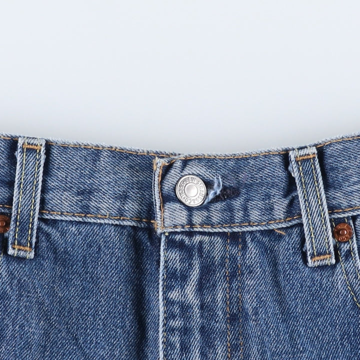 Levi's 517 Bootcut Denim Pants for Men, W33 equivalent cotton blue type Vintage Second Hand