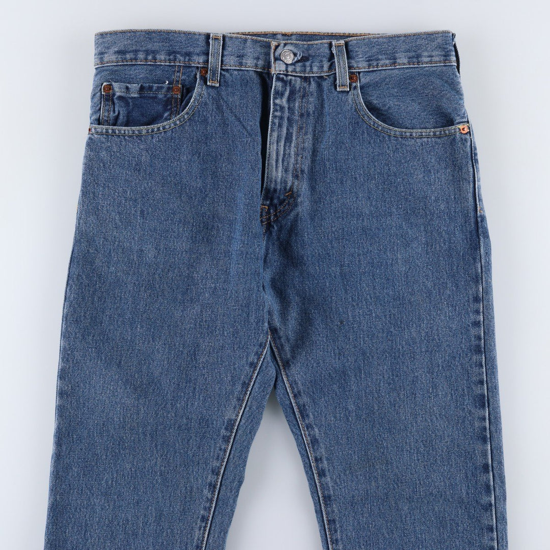 Levi's 517 Bootcut Denim Pants for Men, W33 equivalent cotton blue type Vintage Second Hand
