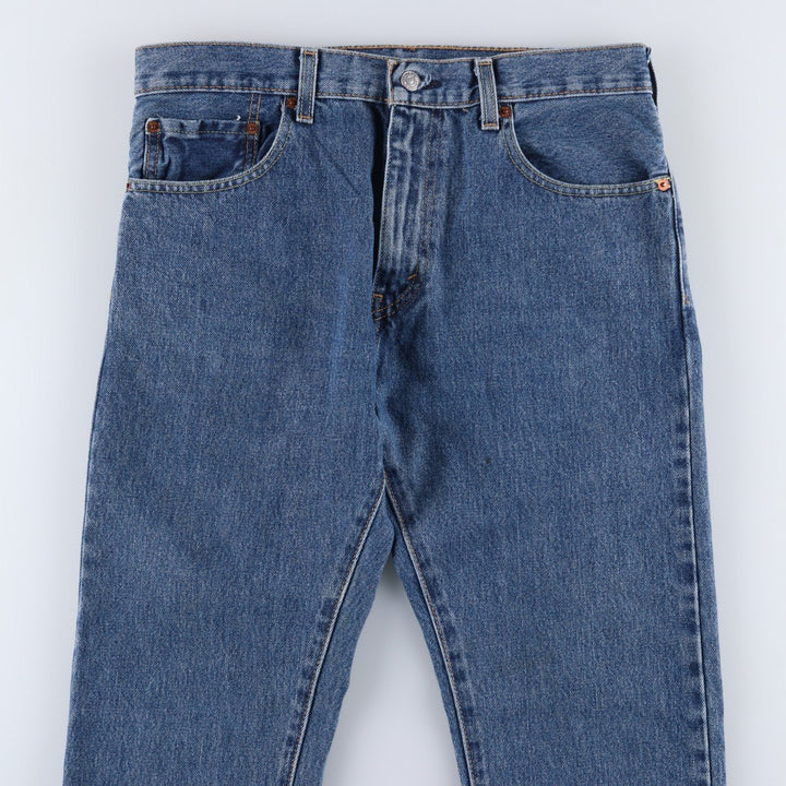 Levi's 517 Bootcut Denim Pants for Men, W33 equivalent cotton blue type Vintage Second Hand