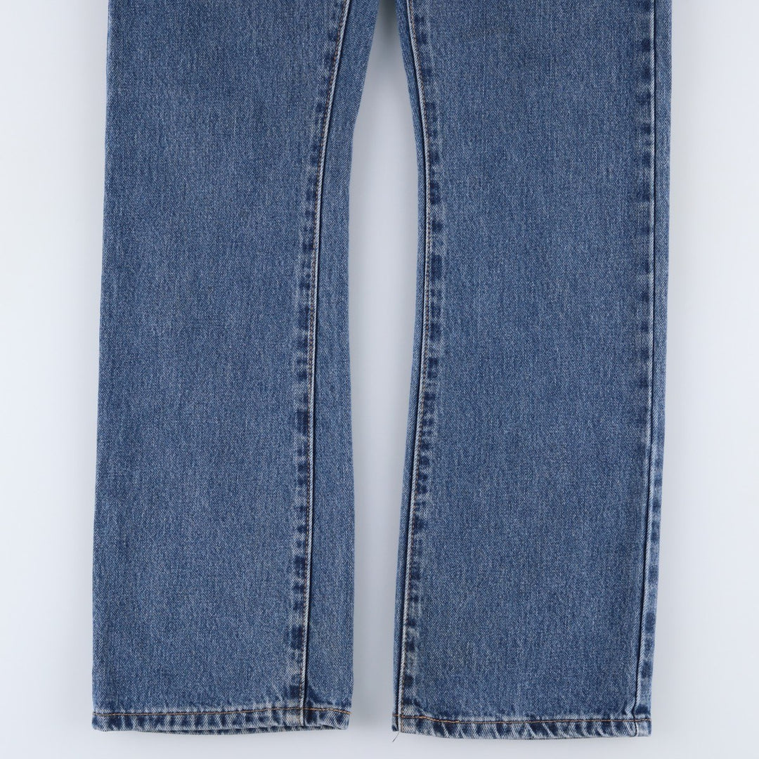 Levi's 517 Bootcut Denim Pants for Men, W33 equivalent cotton blue type Vintage Second Hand