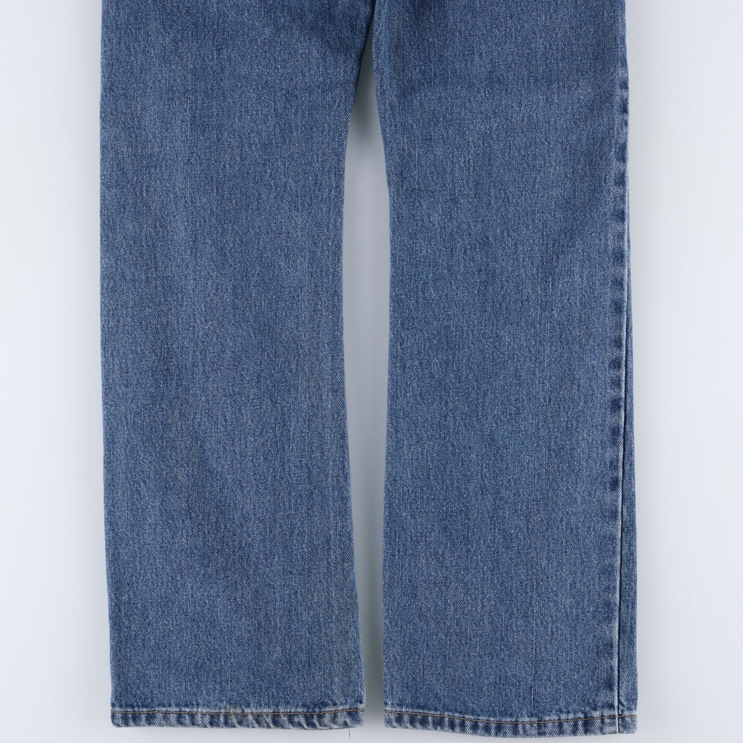 Levi's 517 Bootcut Denim Pants for Men, W33 equivalent cotton blue type Vintage Second Hand