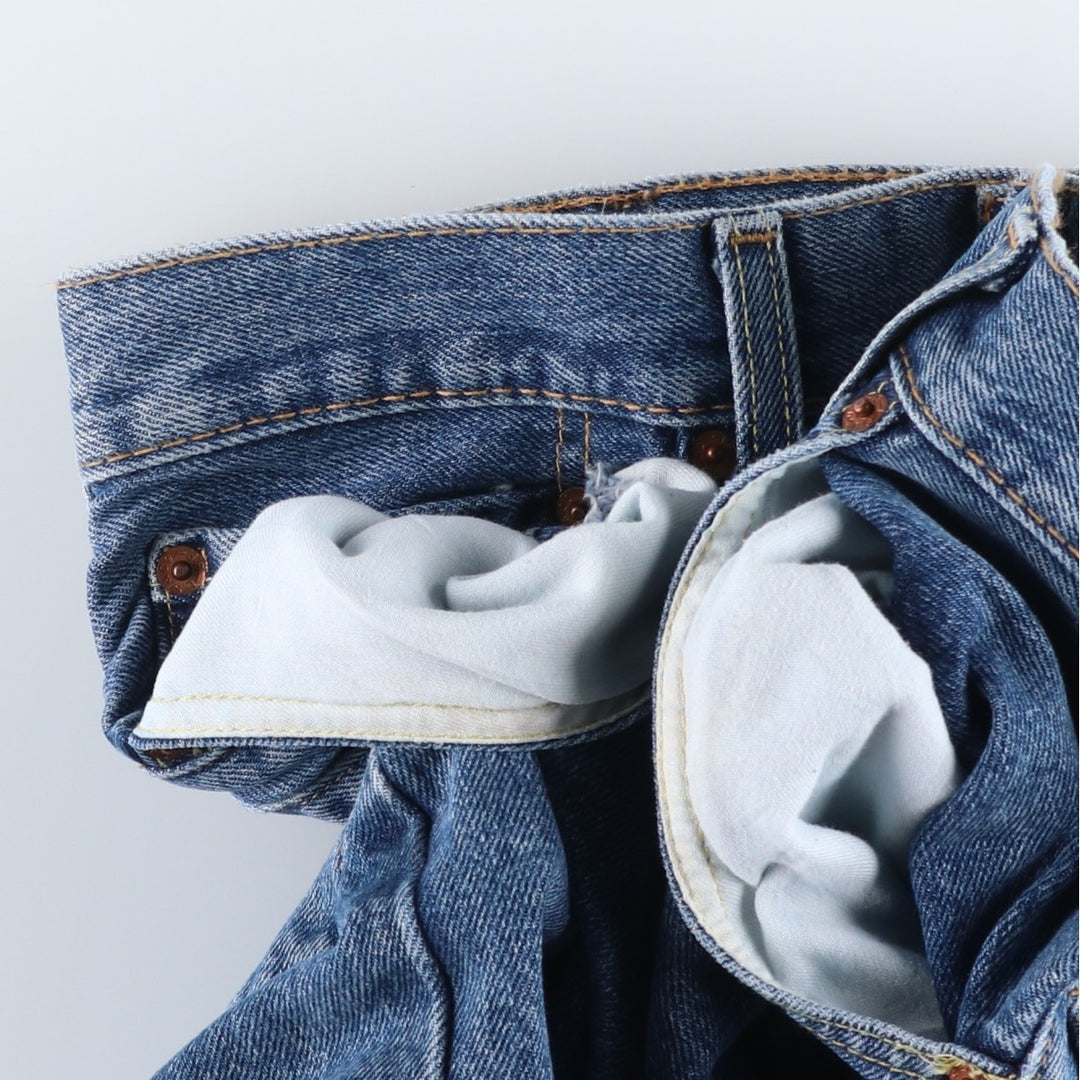 Levi's 517 Bootcut Denim Pants for Men, W33 equivalent cotton blue type Vintage Second Hand