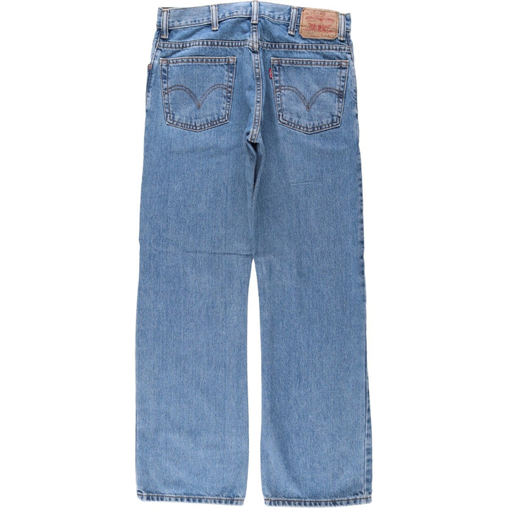 Levi's 517 BOOT CUT Bootcut denim pants for men, size w32 cotton blue type Vintage Second Hand