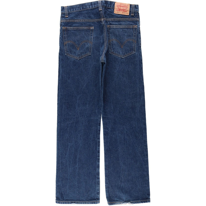 Levi's 517 BOOT CUT Bootcut denim pants for men, size w34 cotton blue type Vintage Second Hand