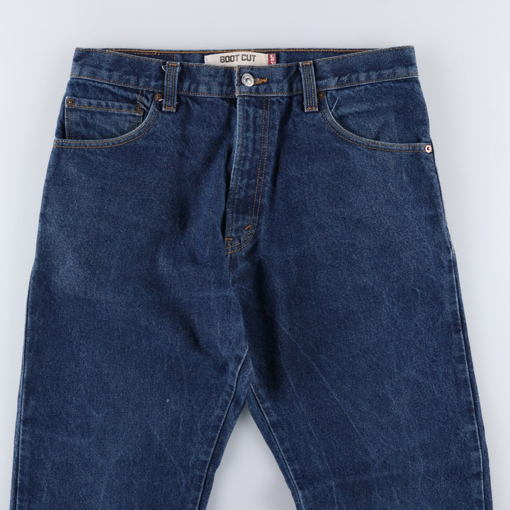 Levi's 517 BOOT CUT Bootcut denim pants for men, size w34 cotton blue type Vintage Second Hand