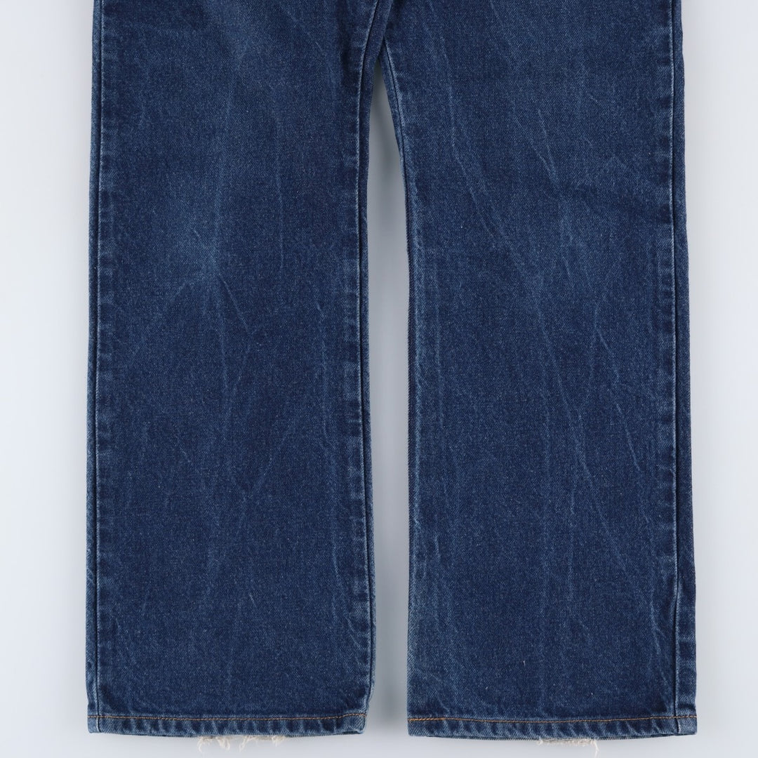 Levi's 517 BOOT CUT Bootcut denim pants for men, size w34 cotton blue type Vintage Second Hand