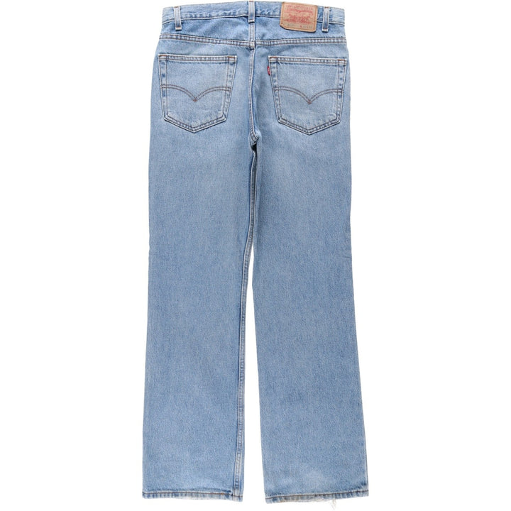 Levi's 517 BOOT CUT Bootcut denim pants for men, size w32 cotton blue type Vintage Second Hand