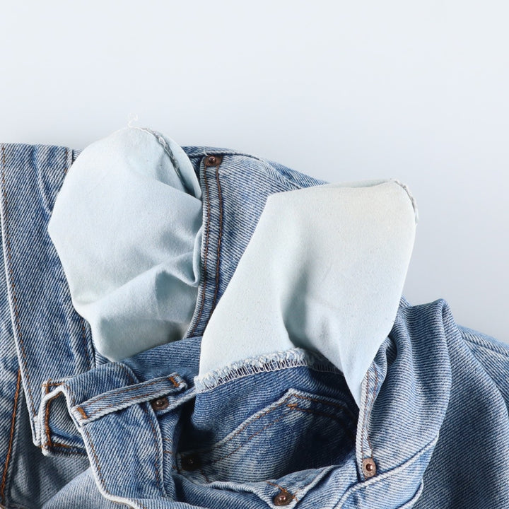 Levi's 517 BOOT CUT Bootcut denim pants for men, size w32 cotton blue type Vintage Second Hand