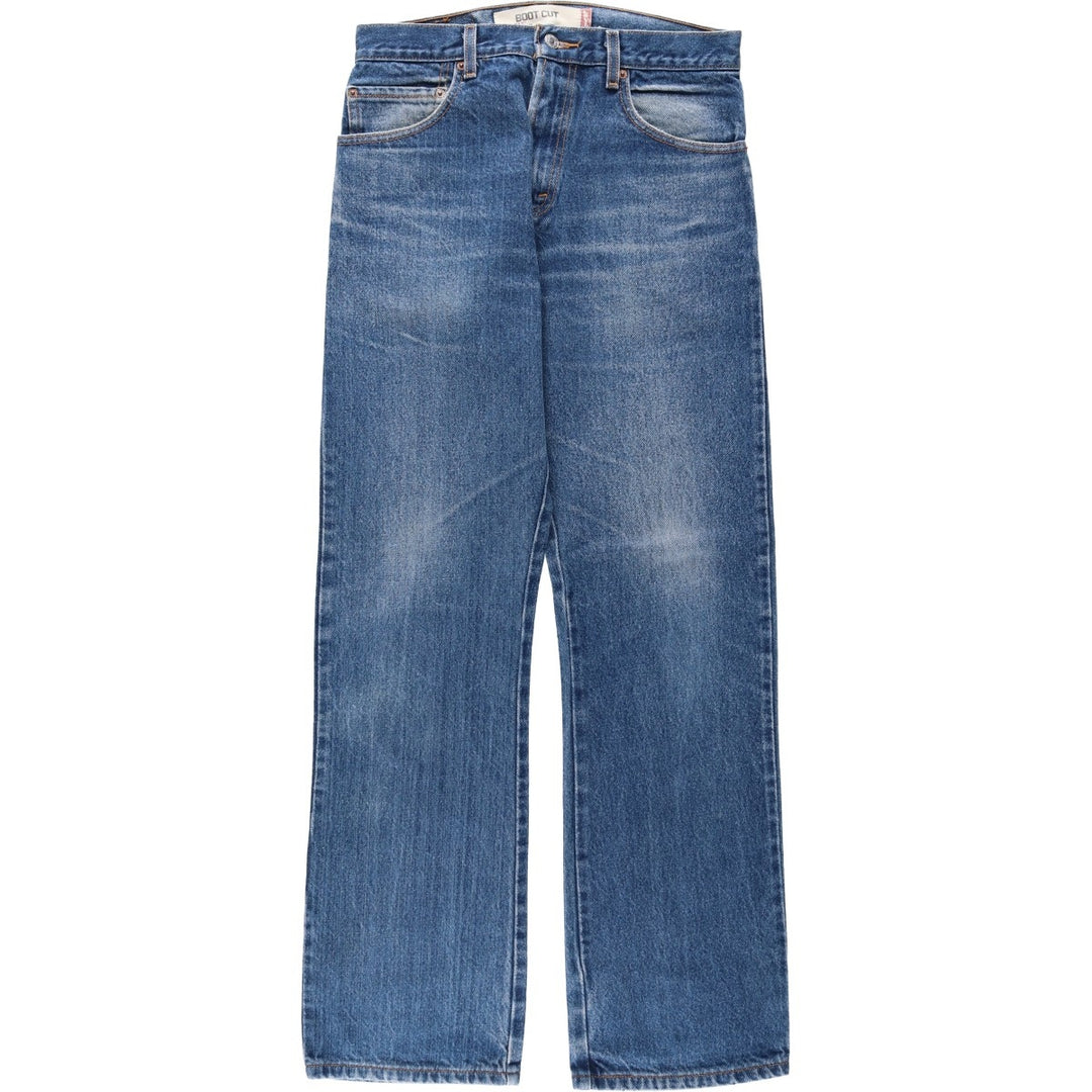 Levi's 517 BOOT CUT Bootcut denim pants for men, size w31 cotton blue type Vintage Second Hand