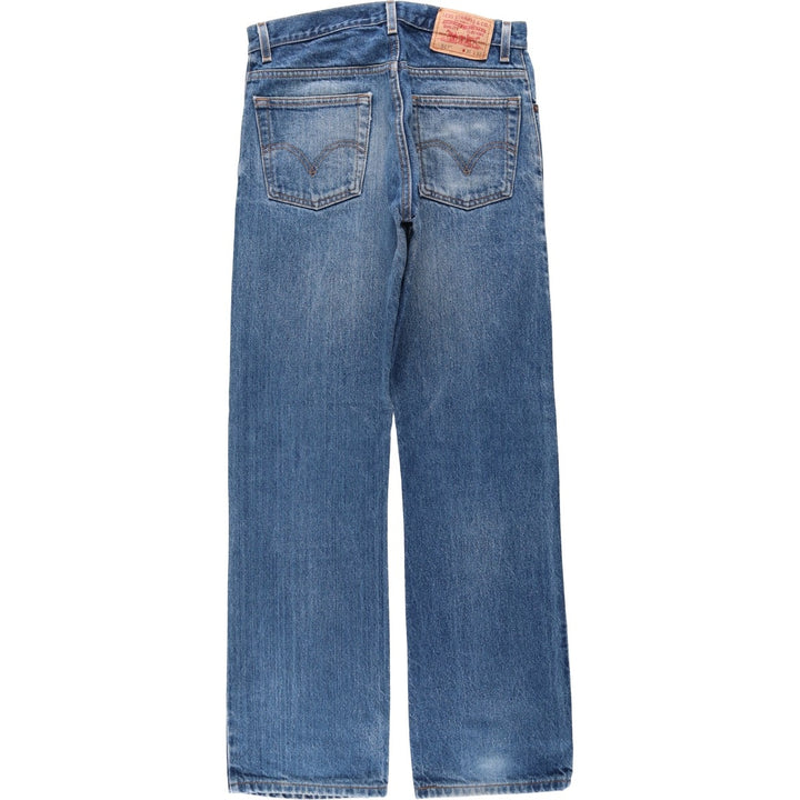 Levi's 517 BOOT CUT Bootcut denim pants for men, size w31 cotton blue type Vintage Second Hand