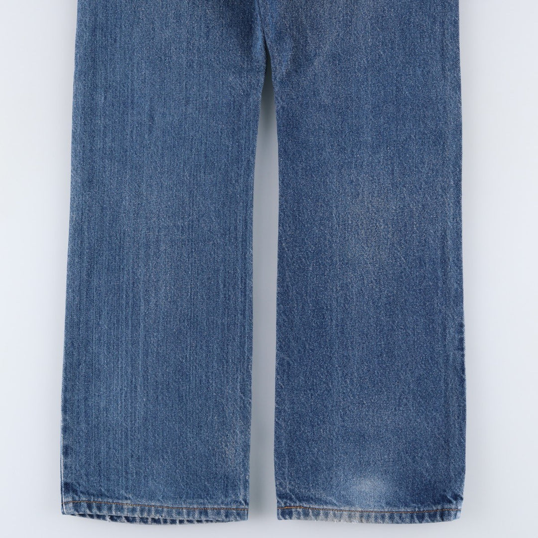 Levi's 517 BOOT CUT Bootcut denim pants for men, size w31 cotton blue type Vintage Second Hand
