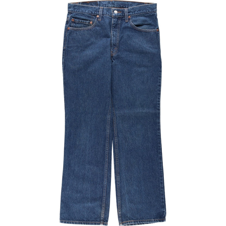 Levi's 517 Bootcut Denim Pants for Men, W33 equivalent unclear blue type Vintage Second Hand