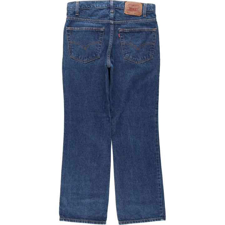 Levi's 517 Bootcut Denim Pants for Men, W33 equivalent unclear blue type Vintage Second Hand