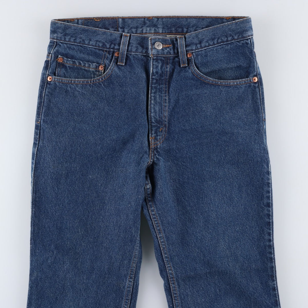 Levi's 517 Bootcut Denim Pants for Men, W33 equivalent unclear blue type Vintage Second Hand