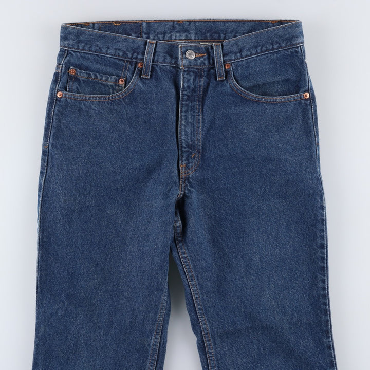 Levi's 517 Bootcut Denim Pants for Men, W33 equivalent unclear blue type Vintage Second Hand