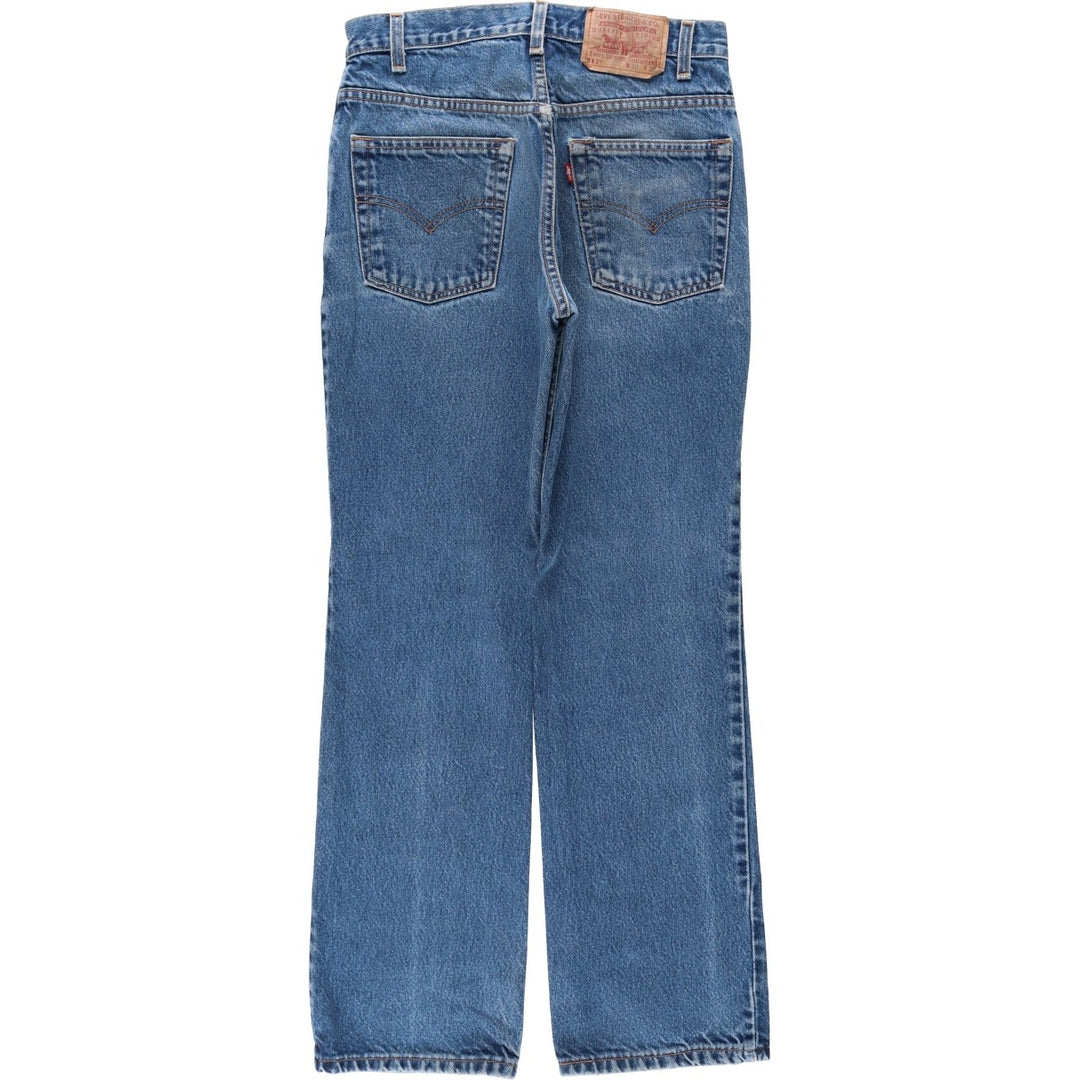 2000'S Levi's 00517-0216 Bootcut Denim Pants, Men's W30 (approx.) cotton blue type Vintage Second Hand
