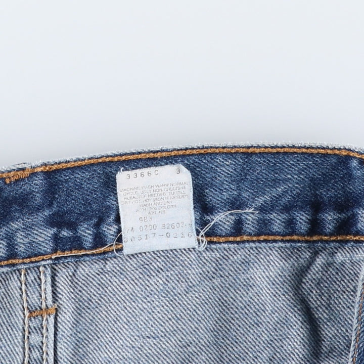 2000'S Levi's 00517-0216 Bootcut Denim Pants, Men's W30 (approx.) cotton blue type Vintage Second Hand