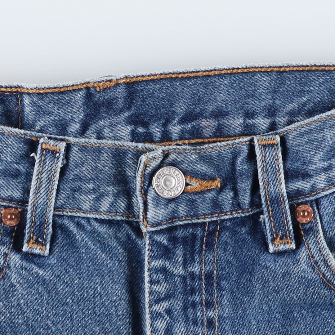 2000'S Levi's 00517-0216 Bootcut Denim Pants, Men's W30 (approx.) cotton blue type Vintage Second Hand