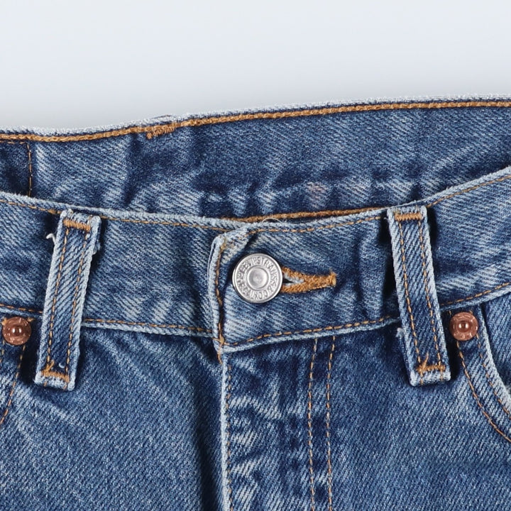 2000'S Levi's 00517-0216 Bootcut Denim Pants, Men's W30 (approx.) cotton blue type Vintage Second Hand