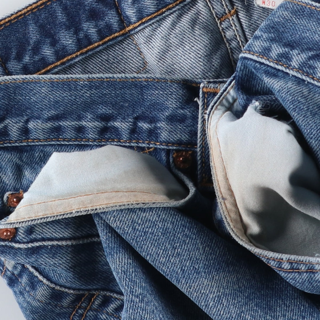 2000'S Levi's 00517-0216 Bootcut Denim Pants, Men's W30 (approx.) cotton blue type Vintage Second Hand