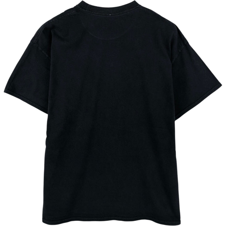 STEVED RHODES Skull Pattern Art T-Shirt (Men's XL equivalent) cotton black type Vintage Second Hand
