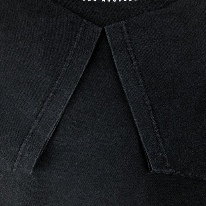 RIF.LA Short-Sleeve Logo T-Shirt, Made in USA, Men's Size L (approx.) cotton black type Vintage Second Hand