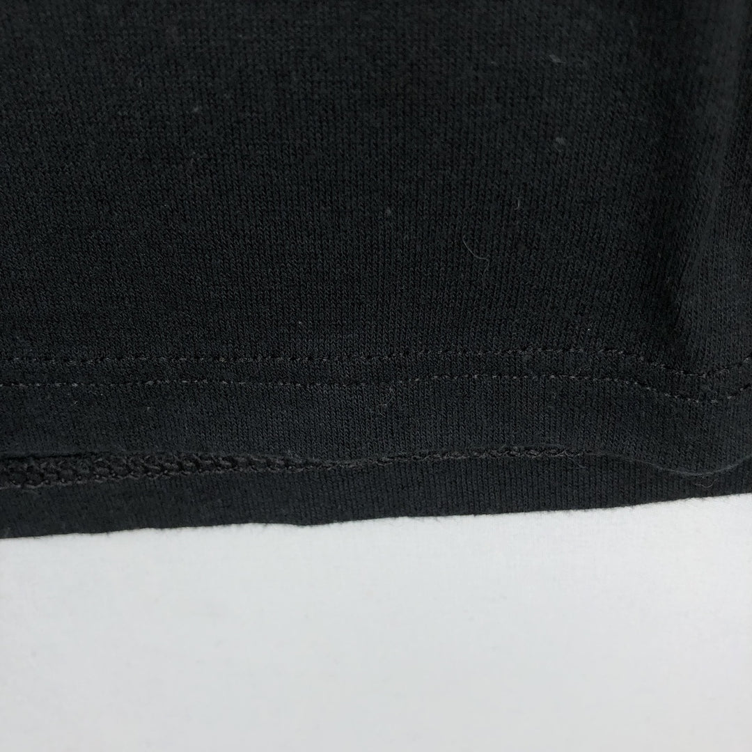 Vintage 80s-90'S Jerzees printed T-shirt, Made in USA, Men's Size L cotton black type Vintage Second Hand