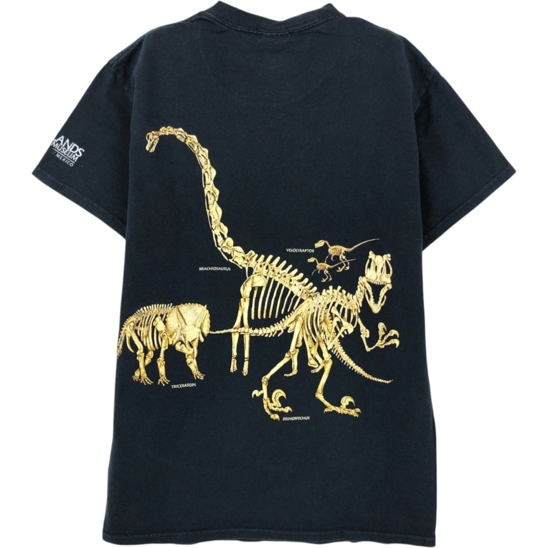 Gildan Printed T-Shirt, Men's Size S (equivalent) cotton black type Vintage Second Hand