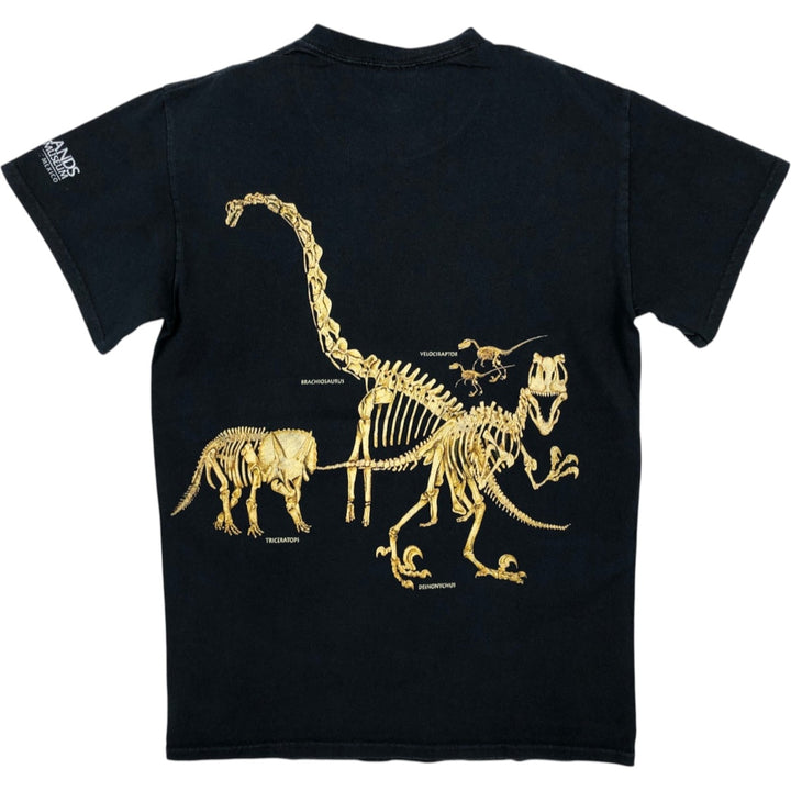 Gildan Printed T-Shirt, Men's Size S (equivalent) cotton black type Vintage Second Hand