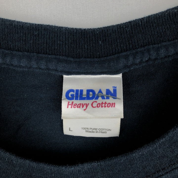 Gildan Barack Obama T-shirt (Men's size L equivalent) cotton black type Vintage Second Hand