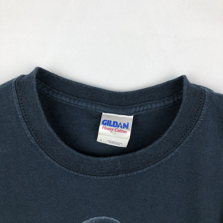 Gildan Barack Obama T-shirt (Men's size L equivalent) cotton black type Vintage Second Hand