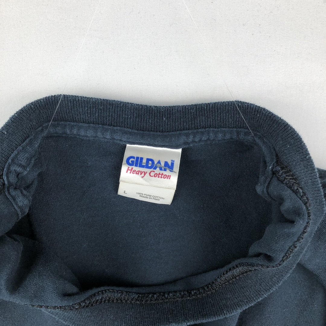 Gildan Barack Obama T-shirt (Men's size L equivalent) cotton black type Vintage Second Hand