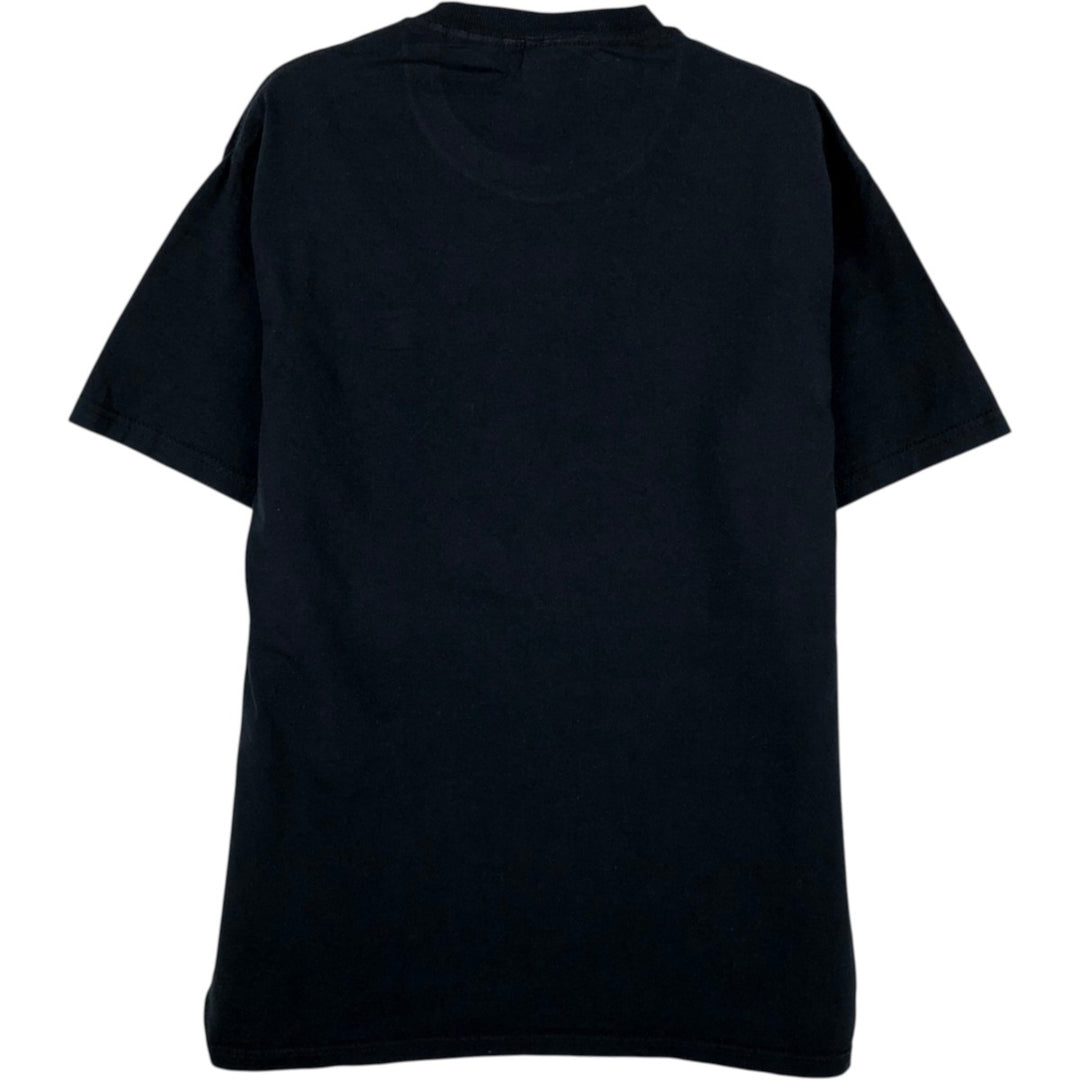 90'S Fruit of the Loom printed T-shirt, men's size M (approx.) cotton black type Vintage Second Hand