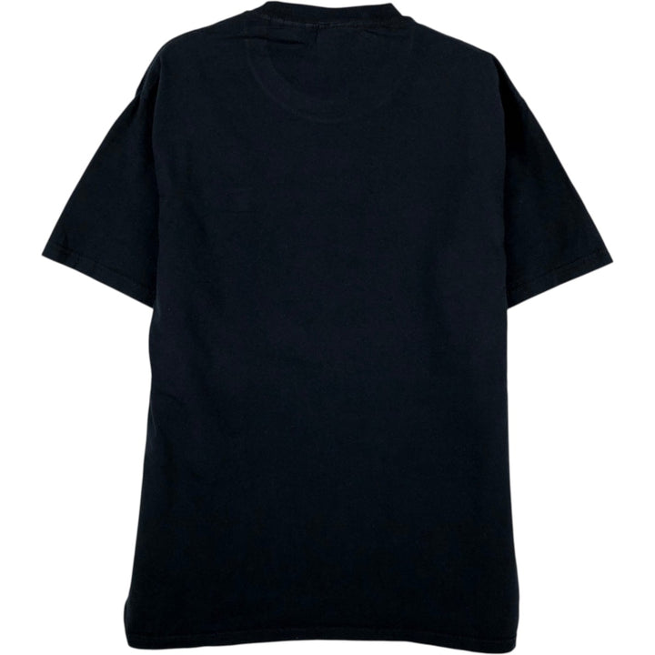 90'S Fruit of the Loom printed T-shirt, men's size M (approx.) cotton black type Vintage Second Hand