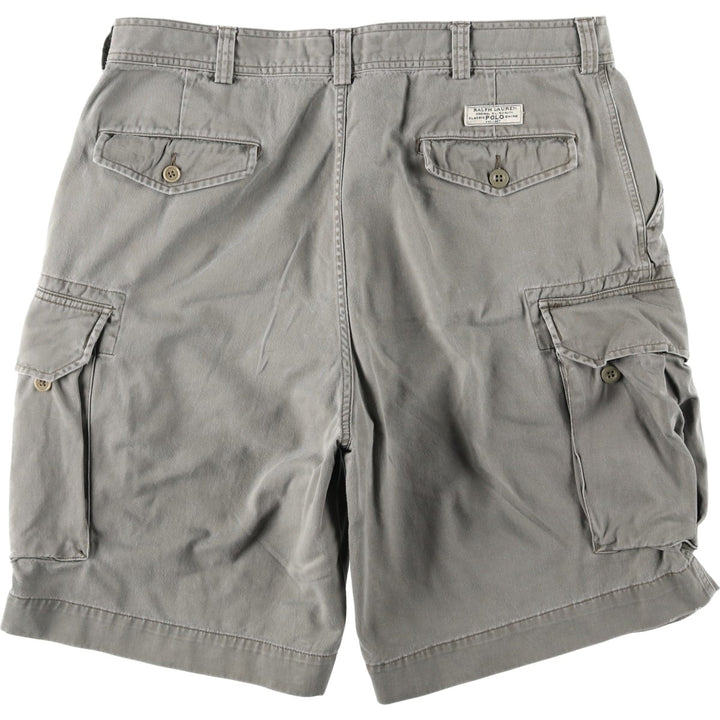 Ralph Lauren POLO by Ralph Lauren cargo shorts, half pants, men's w37 equivalent cotton Khaki type Vintage Second Hand